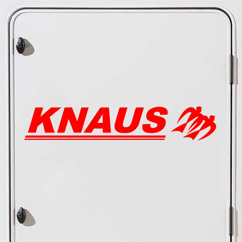 Per 2 Pezzi Knaus Adesivi Sticker Per Camper Van Decor Decal Caravan Adesivi In Vinile