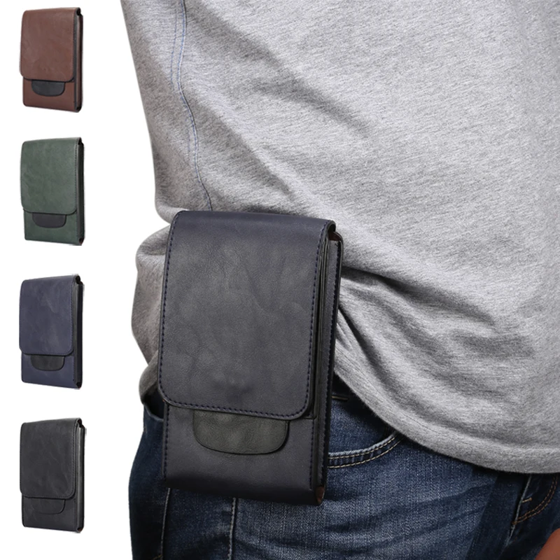 Custodia Per Cellulare Pu Hook Loop Belt Custodia Per Galaxy Note8/S8/S8 Plus/S9/S9 Plus/S6 Edge Plus/S7 Edge/Note 5/Note Edge/A7