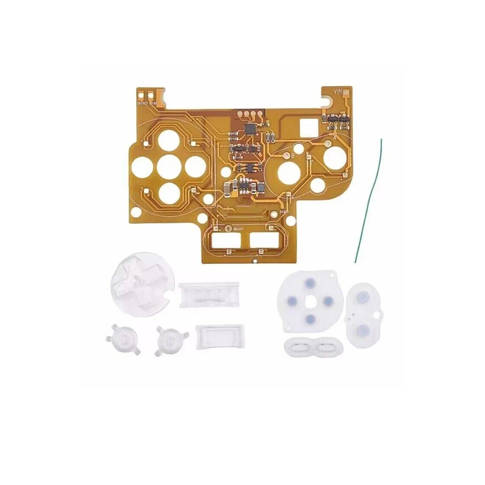 1 Pz Per Gbc Button Light Assembly Led Pulsante Cambia Colore Per Game Boy Color Game Controller Component