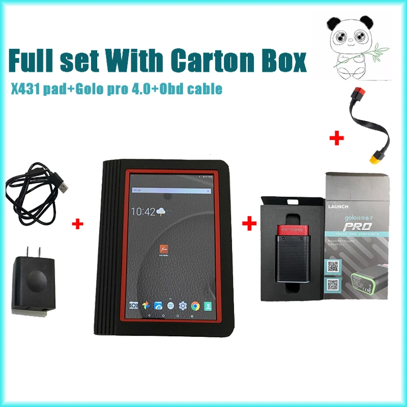 2023 Lancio X431 Golo 4.0 Pro Con Tablet X431 Golo Pro 4.0 Con Tablet X431 Golo 4 Pacchetto Completo Scanner Obd2 Spedizione Gratuita