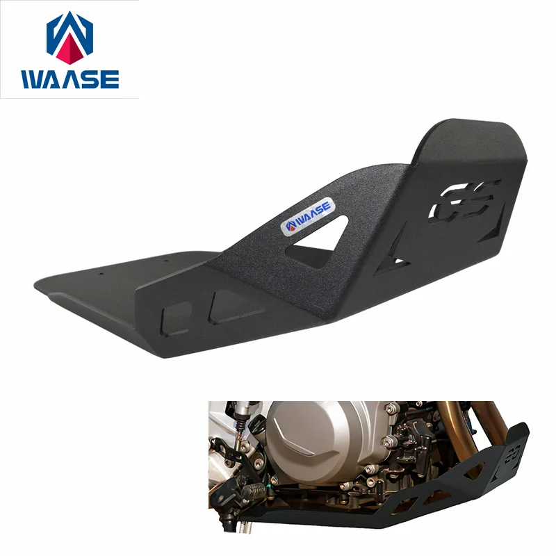 Waase Belly Pan Engine Guard Skid Plate Protector Per Bmw F750Gs F850Gs F 750 850 Gs Adventure 2018 2019 2020 2021