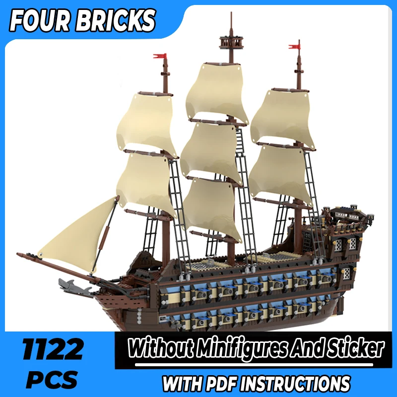 Moc Building Bricks Military Battleships Imperial Flagship Technology Blocchi Modulari Regali Giocattoli Per Bambini Set Fai Da Te Assemblaggio