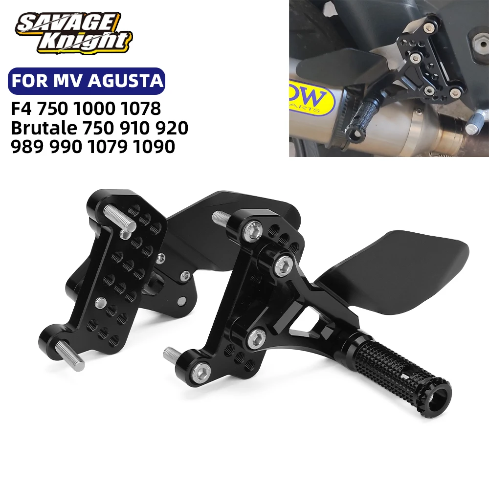 Pedana Poggiapiedi Anteriore Per Mv Agusta Brucal 750 910 920 989 990 1078 1090 F4 750 1000 1078 Pedale Poggiapiedi Per Motociclista
