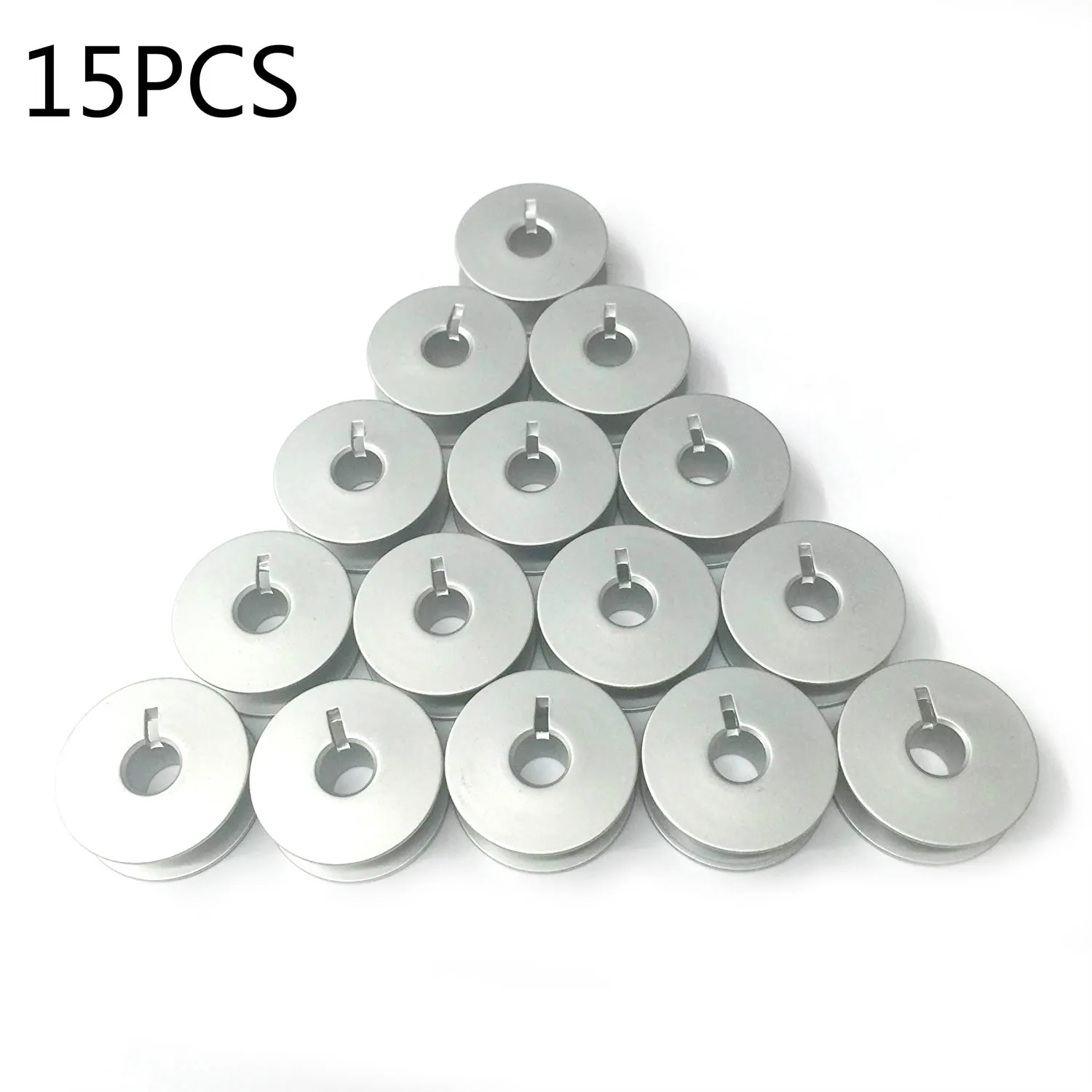 10/15Pcs # 9033A Bobine In Alluminio Misura Per Pfaff 130, 229, 230, 260, 261, 332 Adler 67 68 69 +