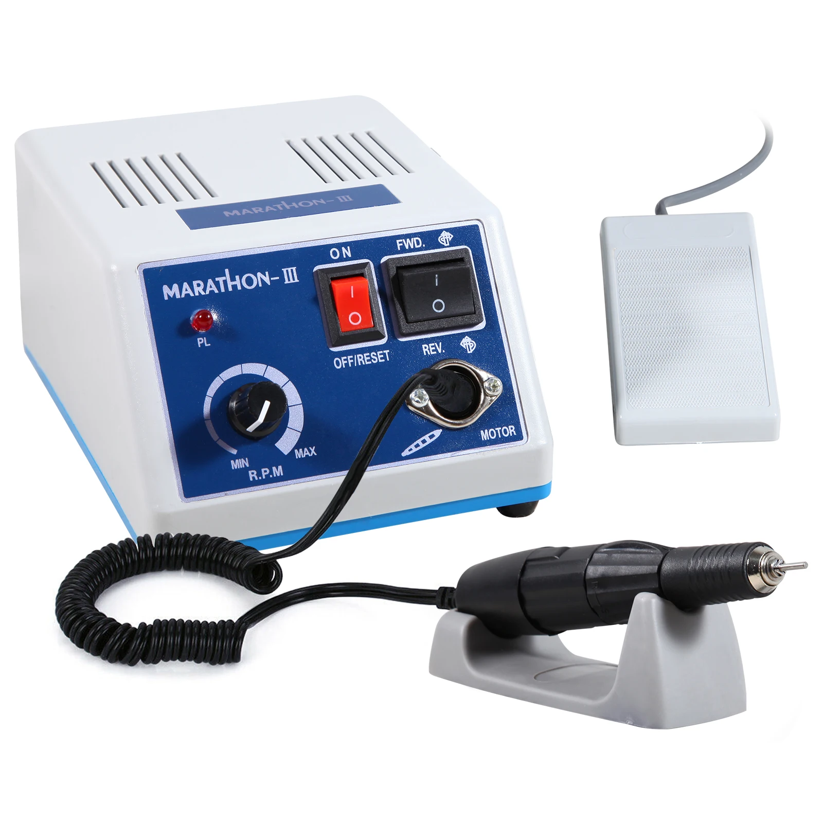 Dental Lab Dental Equipment 35K Rpm Marathon Polisher Manipolo Micromotore Elettrico 110V/220V Kit Di Lucidatura Denti