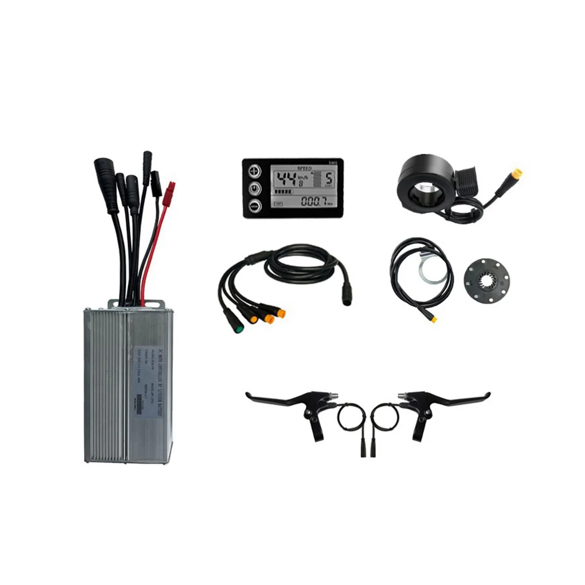 36V 48V 1000W E-Bike 30A Controller Brushless A Onda Sinusoidale Con Display S866 E-Bike Light Display