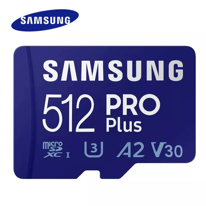 Scheda Di Memoria Samsung Pro Plus Microsd Tf 128Gb 256Gb 512Gb 160 Mb/S C10 U3 V30 Micro Sd Sdxc 4K Videocitofono