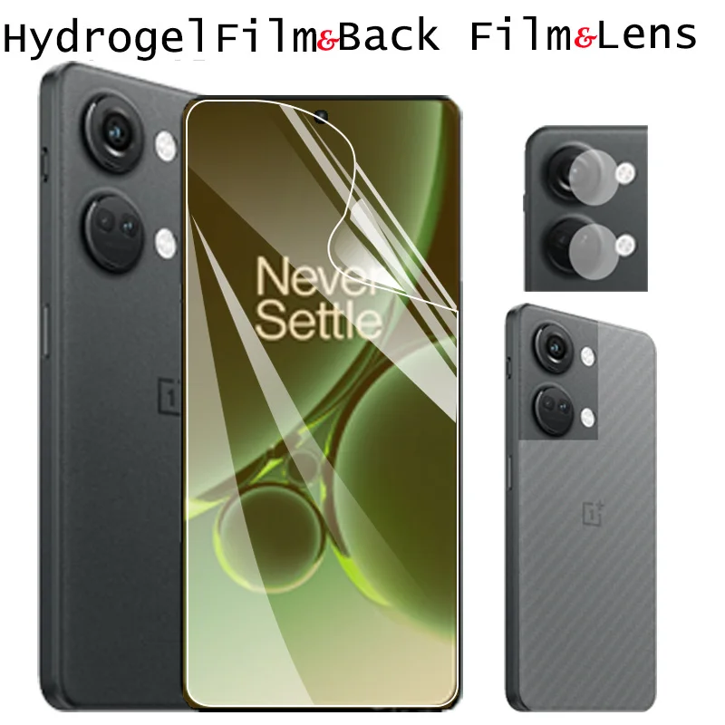 One Plus Nord 3 Pellicola Idrogel Per Oneplus Nord 3 Pellicola Salvaschermo Oneplus Nord Ce 2 Lite Hidrogel Oneplus Nord 2 4G 5G Vetro Morbido 2T Onep