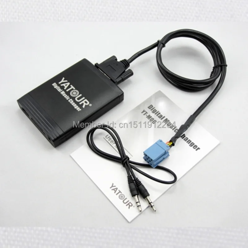Usb Yatour Digital Music Changer Car Mp3 Player Aux Per Smart 450 Lybra Fiat Bravo Marea Adattatore Stereo Grundig A 8 Pin