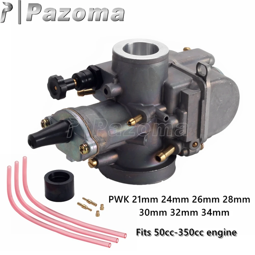 Aluminum 21 24 26 28 30 32 34 Mm Pwk Carburetor For Dirt Bike Scooter Atv Power Jet Racing 50-350Cc Engine Motorcycle Carburetor