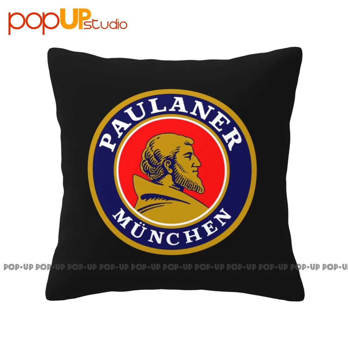 Warm Paulaner Munchen German Beer Drink Alcohol Federa Copricuscino Creativo Ultra Morbido Ad Alta Densità