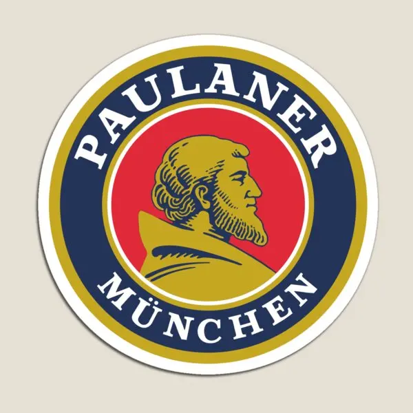 Paulaner Beer Magnet Baby Kids For Fridge Organizer Toy Cute Decor Divertenti Adesivi Magnetici Supporto Colorato Home Children