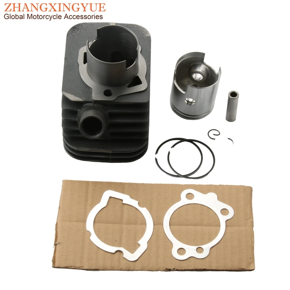 43Mm 65Cc Big Bore Cilindro Kit Per Piaggio Ciao Boss 50 Boxer Grilllo Si Bravo Ceao 50Cc 10Mm 2 Tempi Parti Del Motore