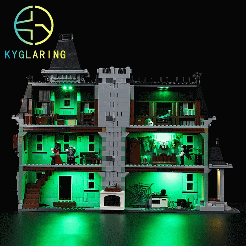 Kyglaring Kit Luce Led Fai Da Te Per La Versione Classica Della Casa Stregata 10228 (Non Includere Blocchi Di Costruzione)