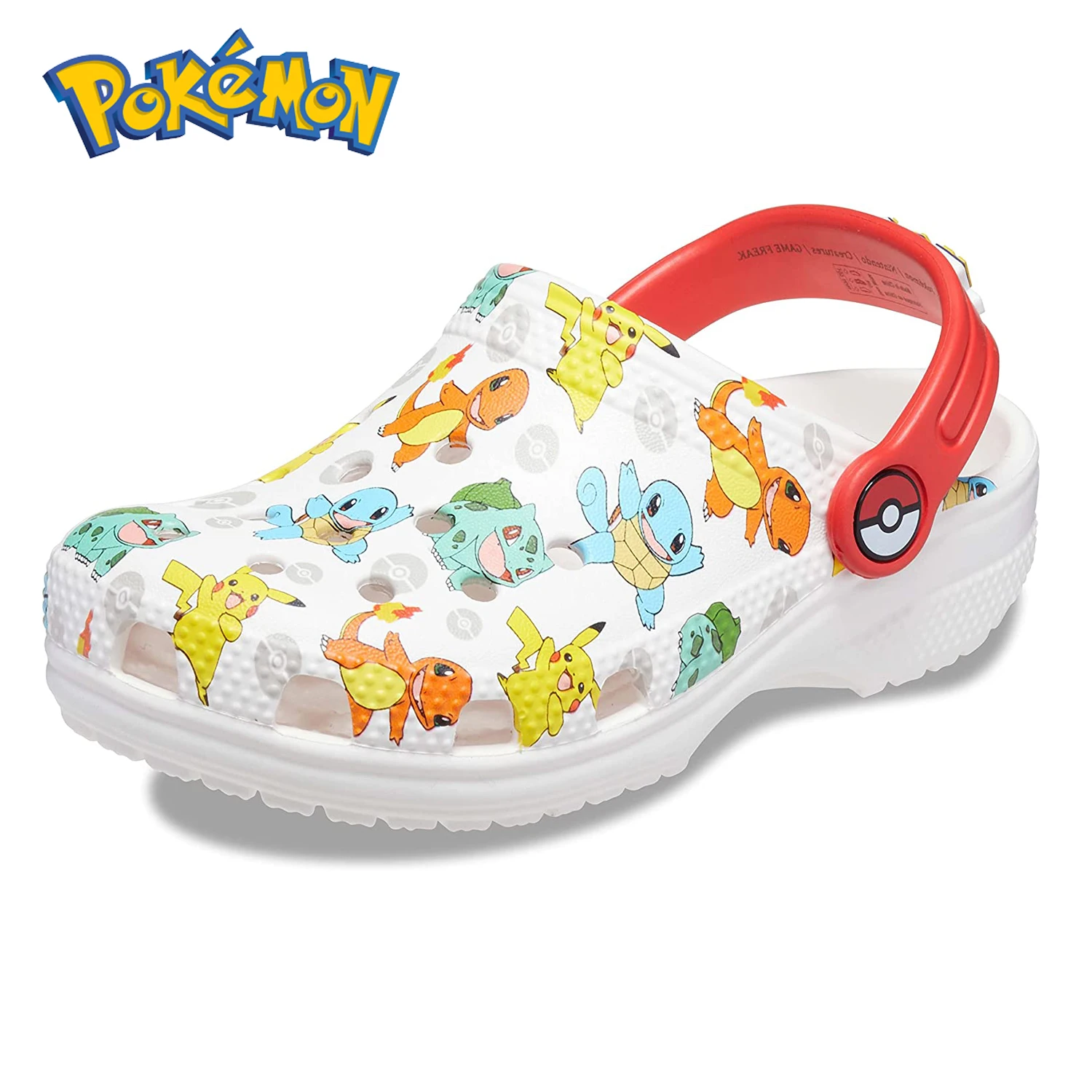 Anime Pokemon Go Pikachu Hole Shoes Jigglypuff Charmander Pantofole Sandalo Cartoon Home Beach Shoe Summer Kids Boy Girl Toys Gift