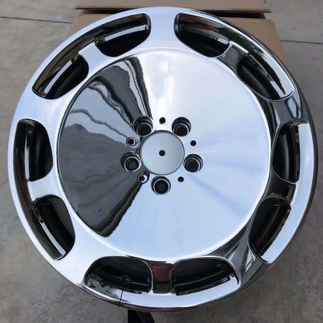 Chrome 18 19 20 Pollici 5X112 Cerchi In Lega Per Auto Adatti Per Mercedes-Benz C E S Class Maybach Cla Glc Slc Glk W211 W221 W203 S63 Amg