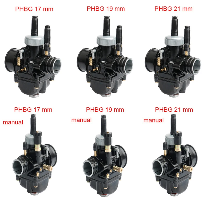 Carburatore 17Mm 19Mm 21Mm Per Dellorto Ds Phbg 17/19 /21Mm Jog50 Jog90 Bws100 Rg50 Dio50