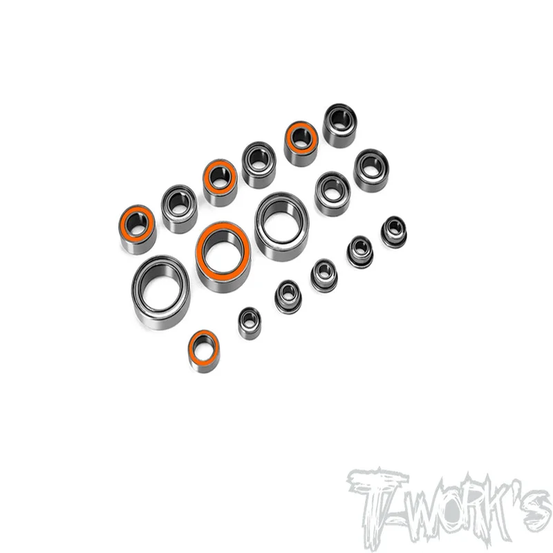 Originale T Works Bbs-X20Fwd Set Di Cuscinetti A Sfera Di Precisione (Per Serpent X20 Fwd) 17 Pezzi.