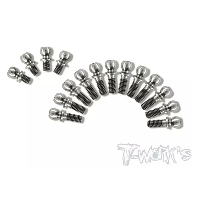 Set Di Estremità A Sfera In Titanio Originale T Workstp-041 64 Per Parte Yokomo Yz-4Professional Rc