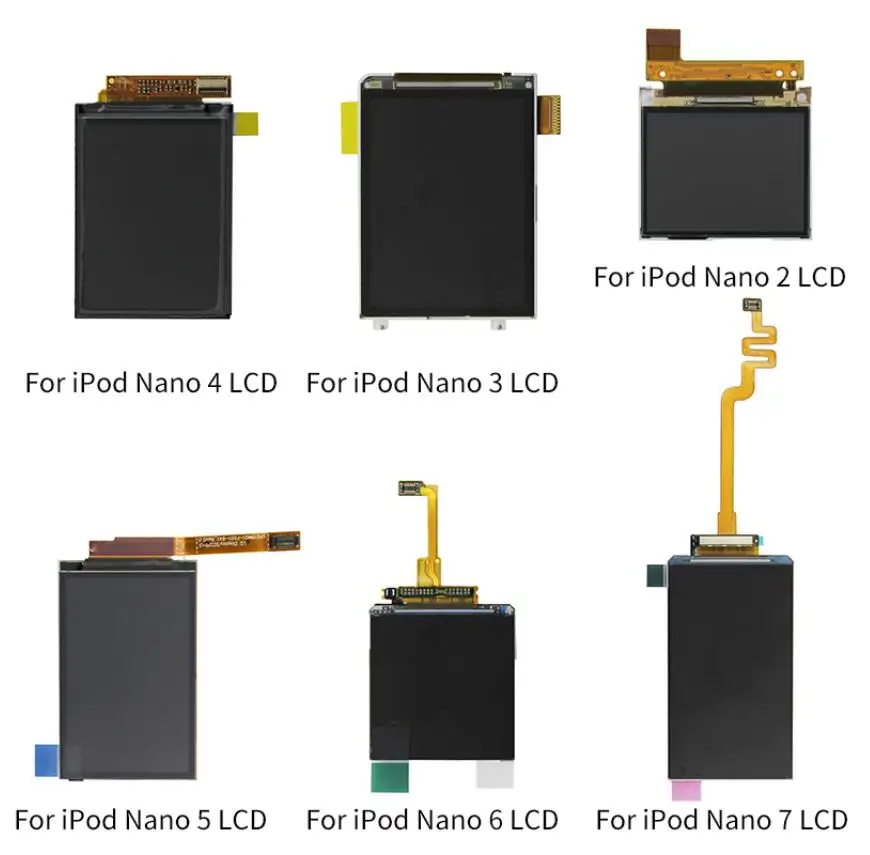 Per Ipod Nano 5 6 7 Generazione Schermo Lcd Parti Di Ricambio Per Schermo Lcd Ipod Nano 2 3 4 5 6 7
