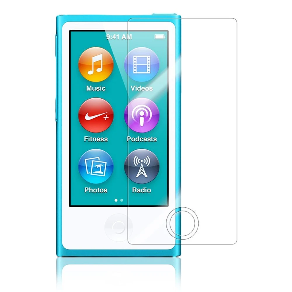 Anti-Graffio Trasparente Lcd Screen Protector Pellicola Schermo Per Apple Ipod Nano 7 Mp3 Music Player