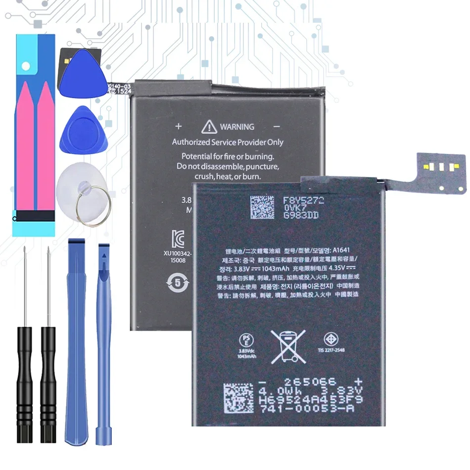 Batteria Per Apple Ipod Touch 6A Generazione 6 G A1641/Nano 6 6Th 616-0531 8/16 Gb 616-0229/Glassic Gen 5 6 7 Th 80/120/160Gb