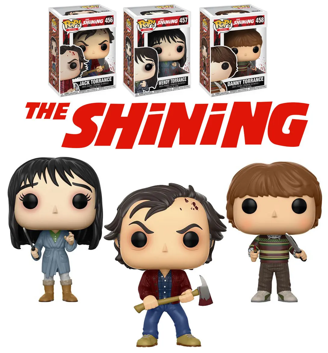 Funko Pop Movethe Shining Jack Torrance Pvc Action Figure Jack Torrance Vinyl Figure Winter Snow Collecties Model Gifts