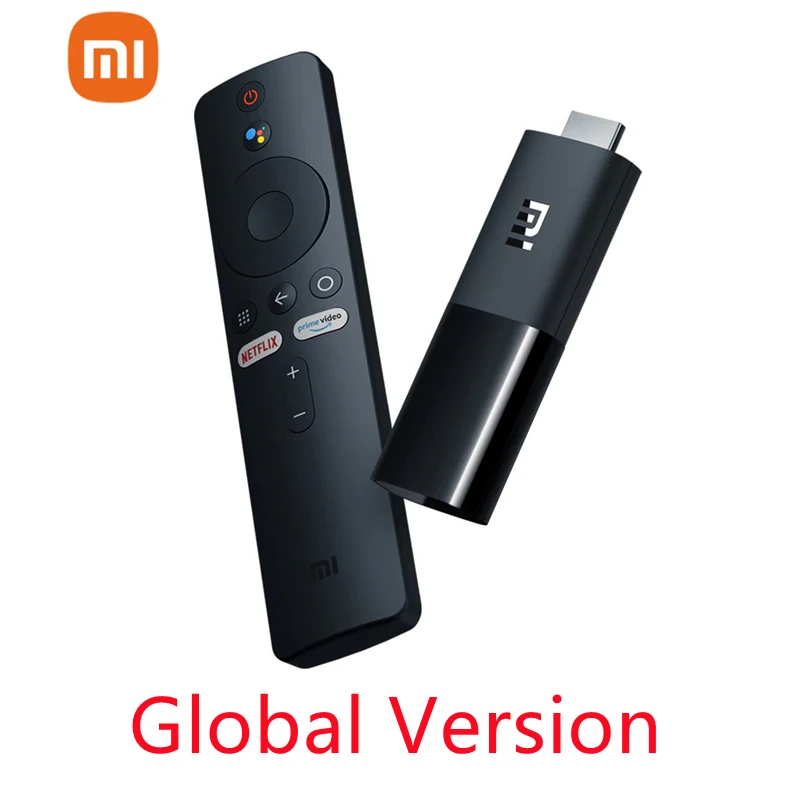 Versione Globale Xiaomi Mi Tv Stick Android Tv 9.0 Hdr 1080P 1Gb Ram 8Gb Rom Portatile Mini Tv Dongle Wifi Google Assistant