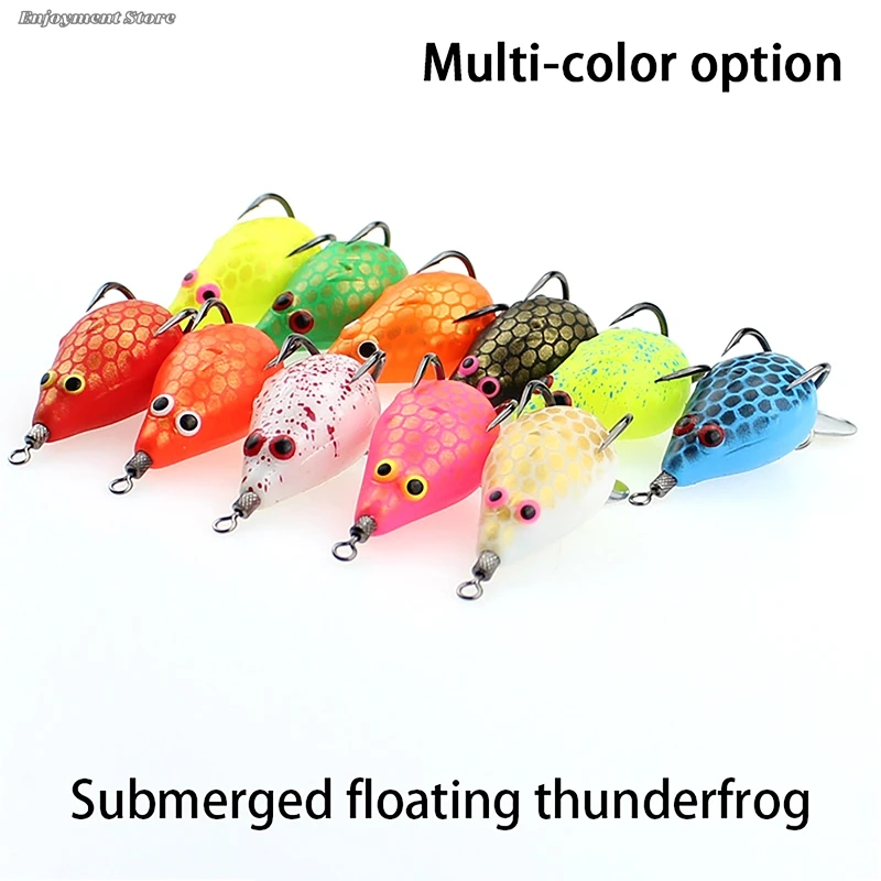 Mini Thunder Frog 3.3Cm 4.5G Luya Hollow Thunder Frog Sommergibile Thunder Frog Thailand Style