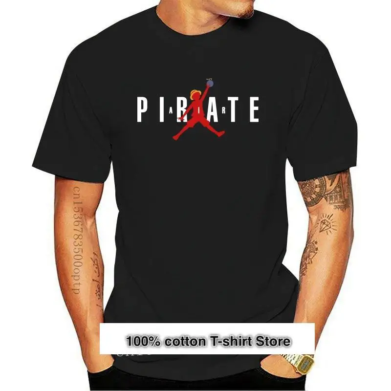 Camiseta De Pirata De Para Hombre, Camisa De Algodon De Talla Grande, 4Xl, 5Xl, 6Xl, Nueva