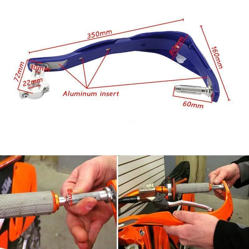 Paramani Paramani Mx Moto Dirt Bike Quad Atv Renthal Protaper Manubrio Spedizione Gratuita