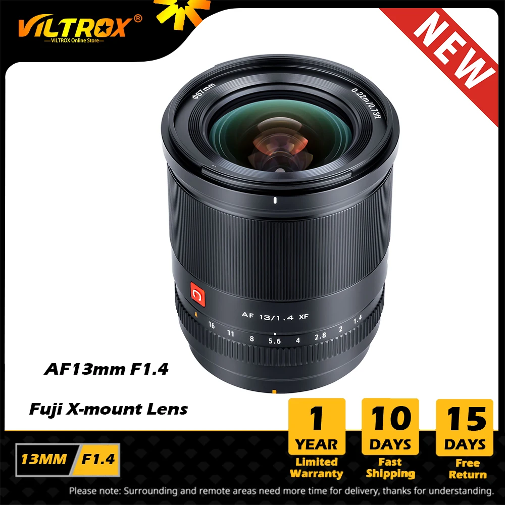 Viltrox 23Mm 33Mm 56Mm 13Mm F1.4 Fuji X Obiettivo Grandangolare Con Messa A Fuoco Automatica Aps-C Obiettivo Per Obiettivo Fotocamera Fujifilm Fuji Xf
