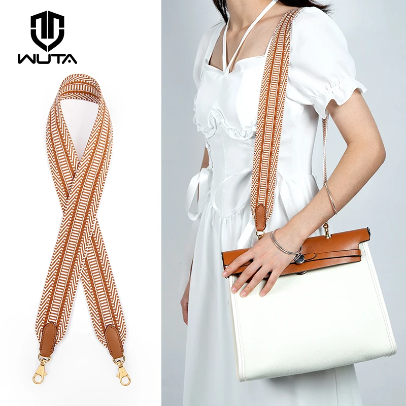 Wuta Bag Strap Per Hermes Kelly Bags Fettuccia Tracolla In Cotone 110Cm Cinture A Tracolla Di Ricambio Regolabili Accessori Per Borse