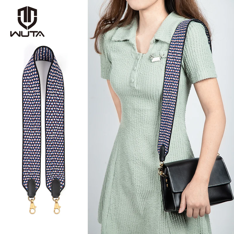 Wuta 110Cm Tracolla Per Borsa Per Hermes Herbag/Kelly Bags Tracolla In Tessuto Di Cotone Tracolla Accessori Per Borsa Di Ricambio