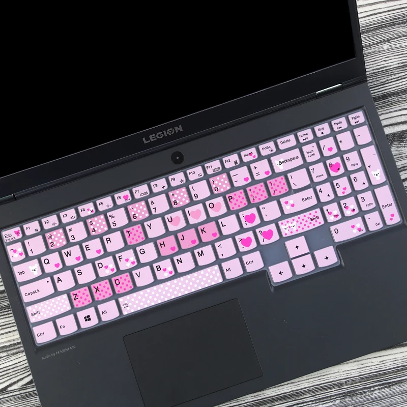 Per Lenovo Legion 5 Pro 15.6 & 17.3 Legion 7I / 5I Ideapad Gaming 3/3I 15 & Slim 7I 15 Legion 5 Pro Silico Tastiera Pelle Di Copertura