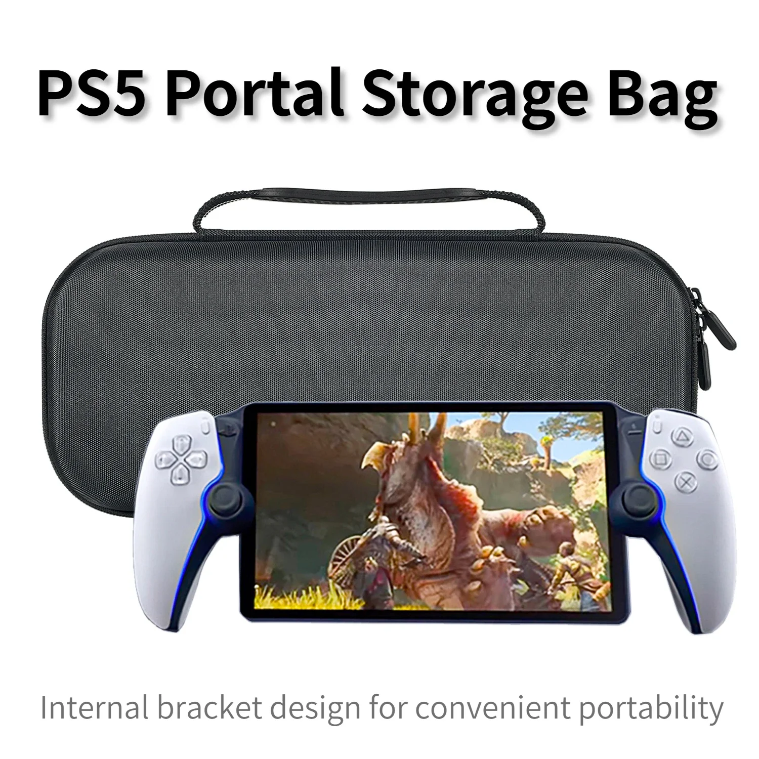 Eva Hard Pack Per Ps5 Portal Borsa Di Protezione Portatile Playstation Portal Controller Borsa Portaoggetti Portatile Portatile