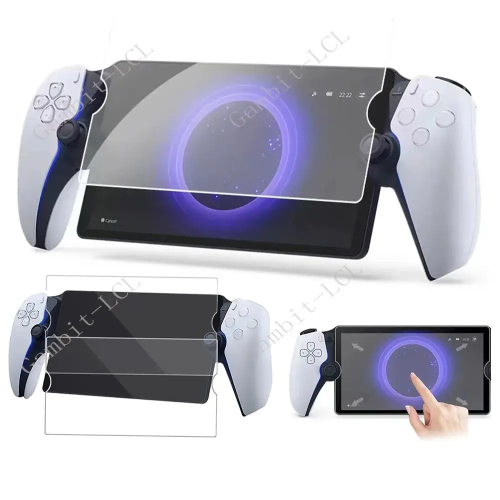 3 Pezzi Di Vetro Temperato Protettivo Per Sony Ps5 Portal 8 "Playstation Portal Ps 5 Pellicola Protettiva Per Schermo
