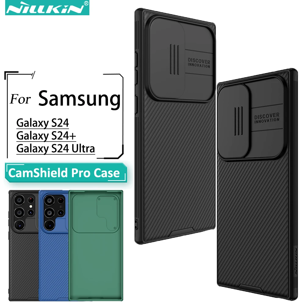 Nillkin Per Samsung Galaxy S24 Ultra Case Camshield Pro Slide Camera Protezione Della Privacy Cover Posteriore Per Samsung S24 S24 + Plus