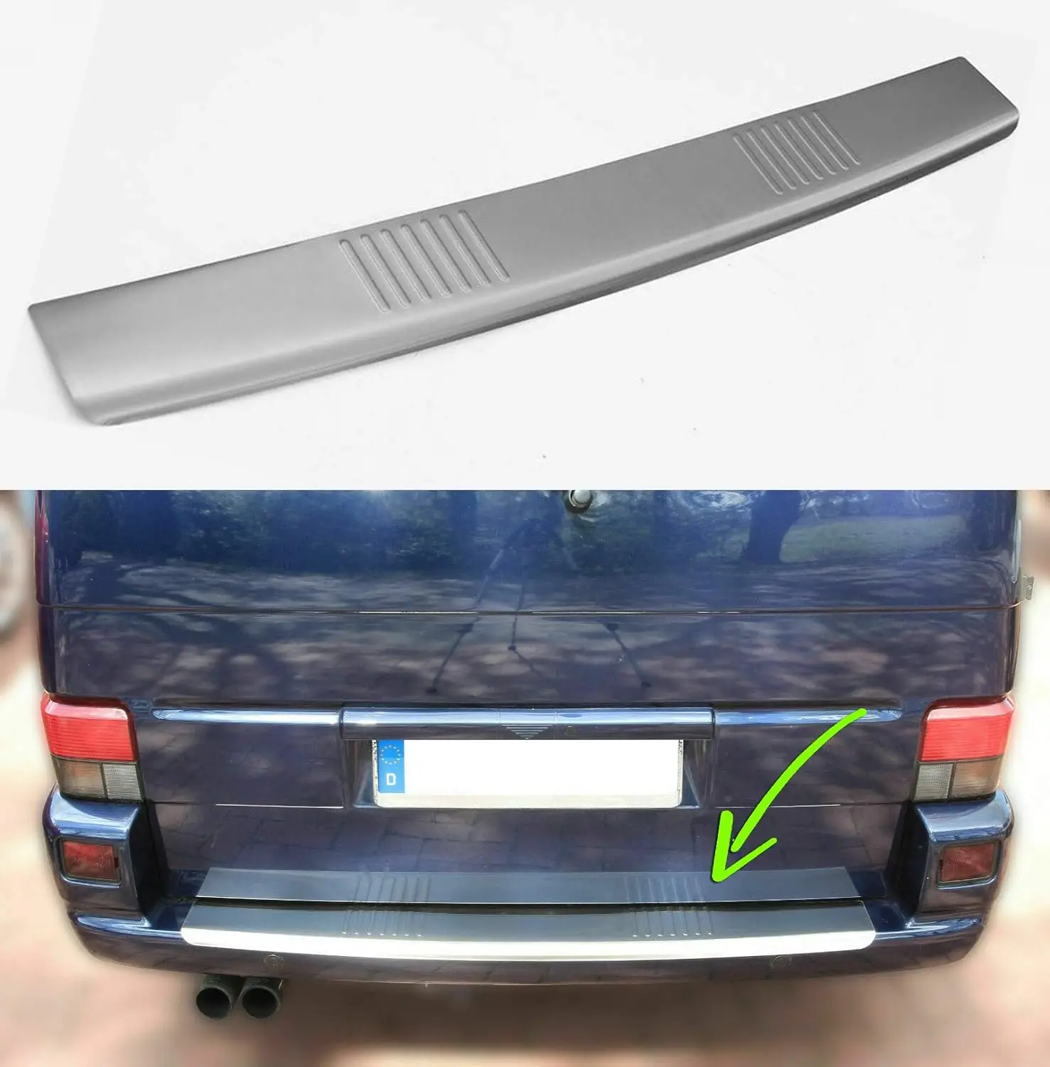 Protezione Paraurti Posteriore Valida Per Vw T4 Transporter Multivan Caravelle |