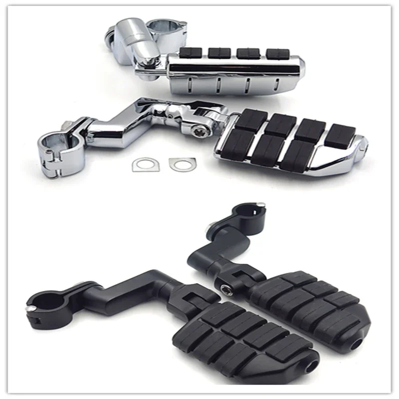 Parti Del Motociclo Kuryakyn Dually Highway Morsetti 1 "Pedane Grandi Per Yamaha Honda Suzuki Harley Davidsion Kawasaki