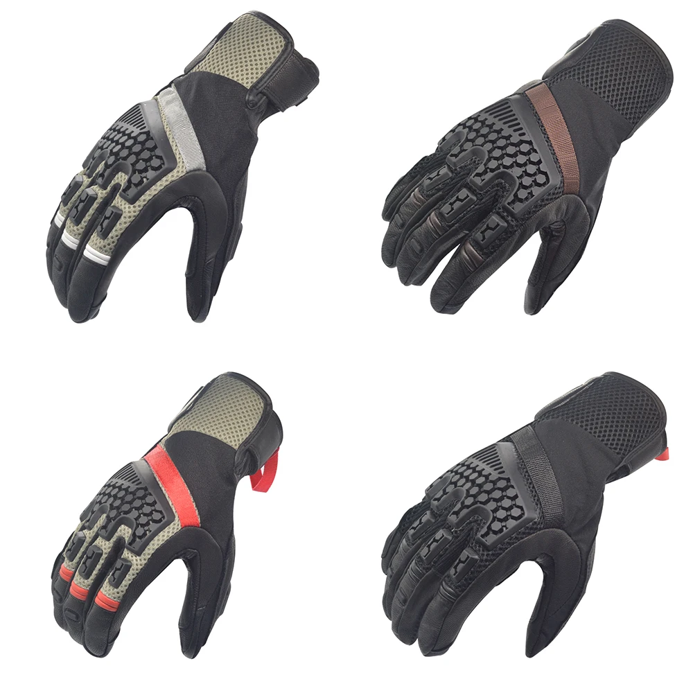 Guanti Da Moto Sands Trial Adventure Touring Ventilato Street Bike Motocross Moto Racing Glove