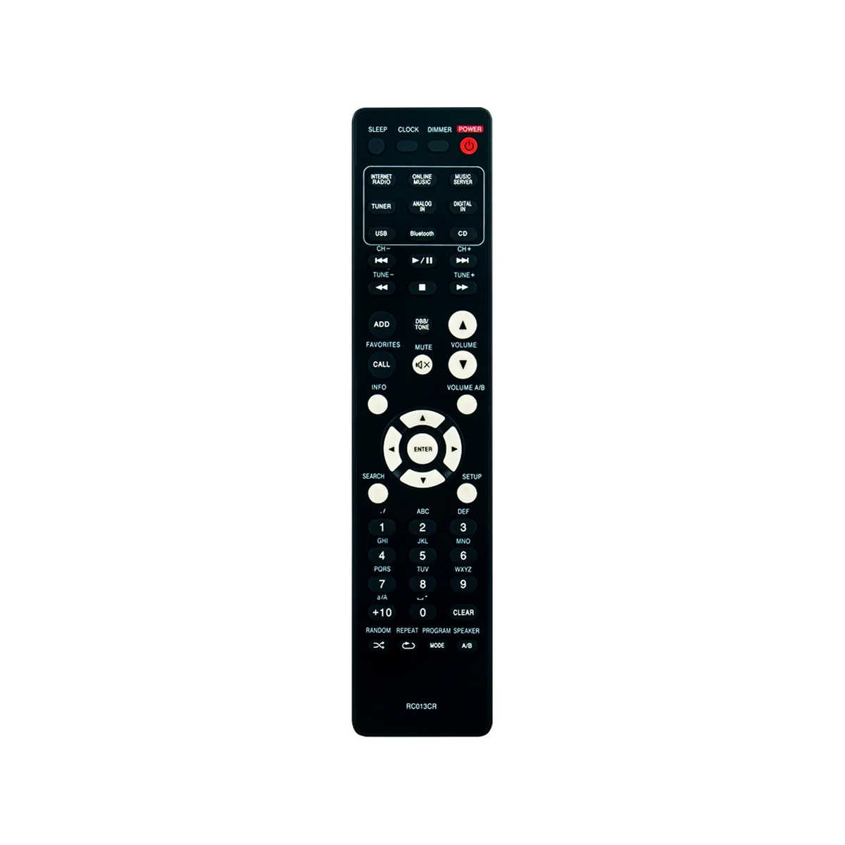 Telecomando Rc013Cr Sostituito Per Ricevitore Cd Marantz Mcr611 Mcr611U M-Cr611 M-Cr611U Accessori