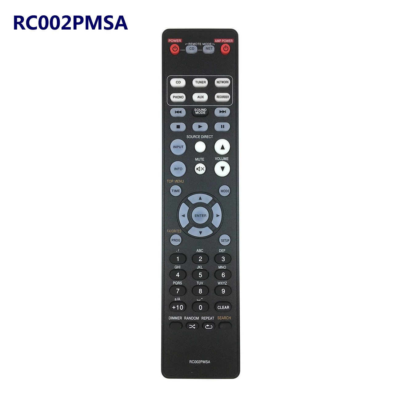 Rc002Pmsa Telecomando Sostitutivo Per Lettore Cd Audio Marantz Pm8005 Sa8005