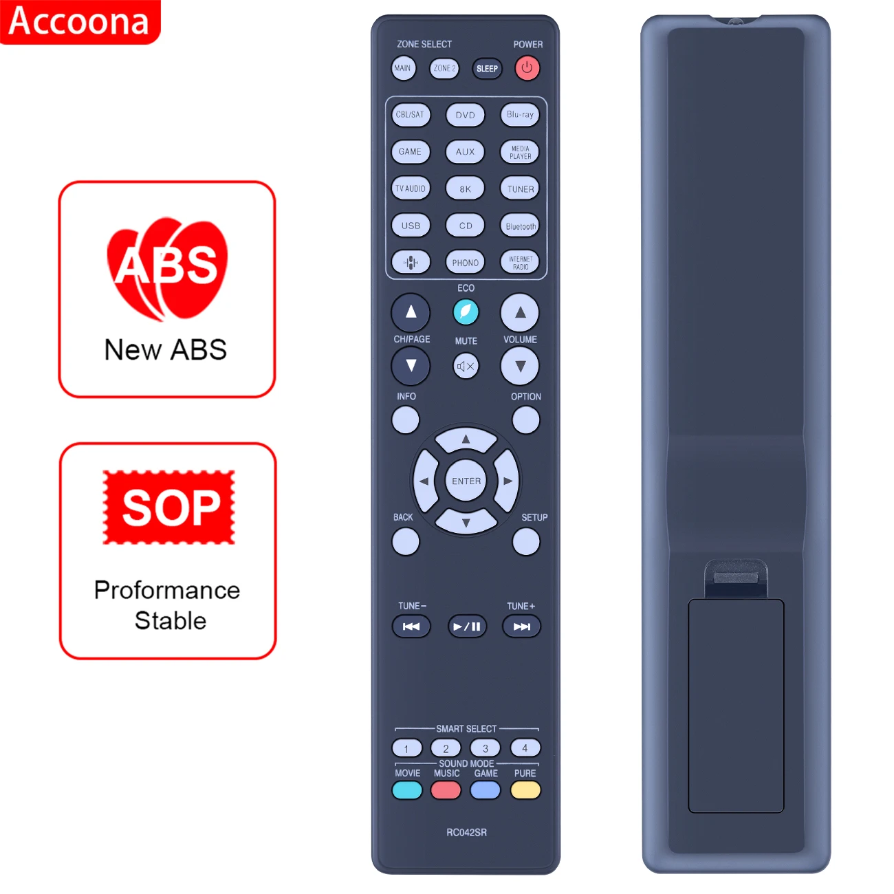 Telecomando Per Marantz Nr1711 Sr6015 Sr5015 Sr5015Dab Rc043Sr Sr7015 Rc042Sr 8K 3D Ultra Hd Av A/V Ricevitore Home Theater