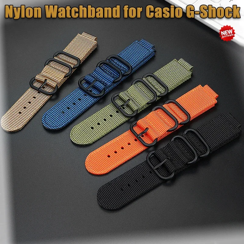 Cinturino In Nylon Per Casioak Ga-110/100/120 Dw-5600/5035/5610 Ga-800 810 Cinturino Cinturino Cinturino In Casioak Accessori