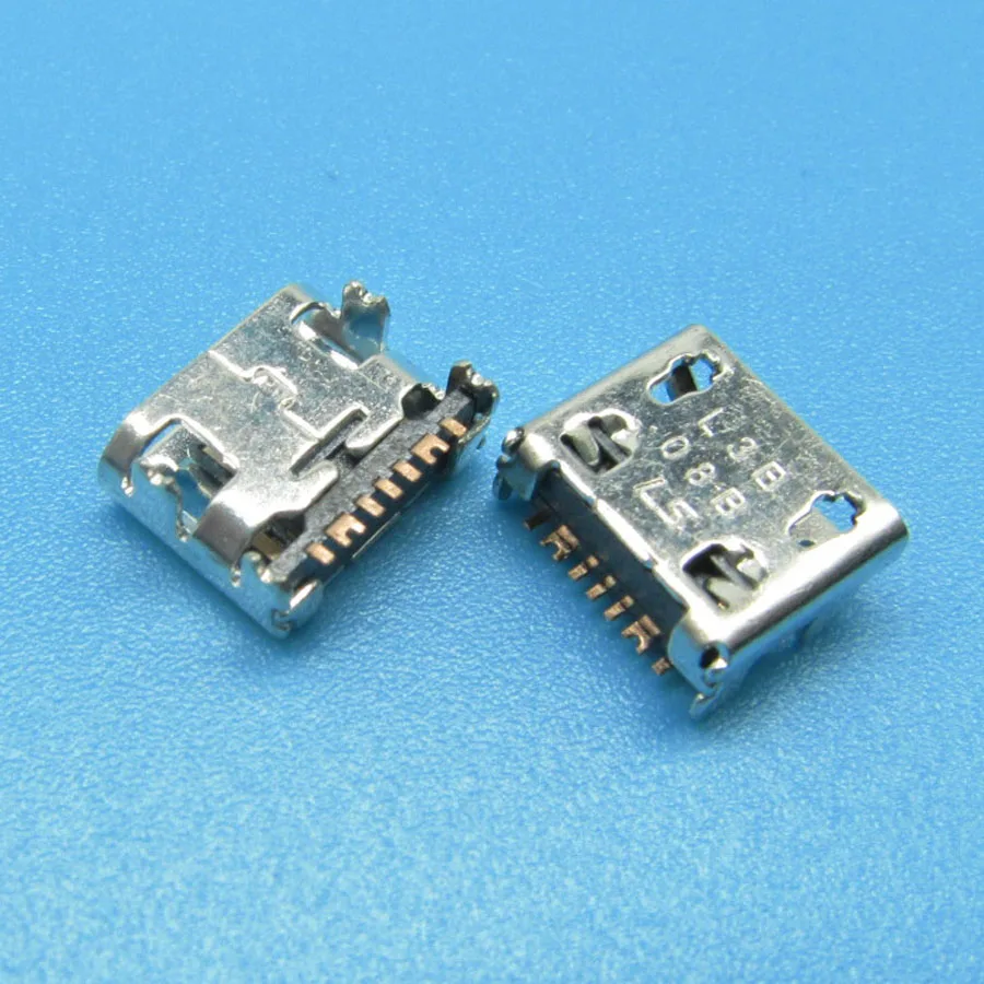 10 Pcs Per Samsung B550H C3590 C3592 C3595 E1272 Duos 130E Galaxy Star 2 Duos7 Pin, Micro Usb Tipo B Connettore Di Carica