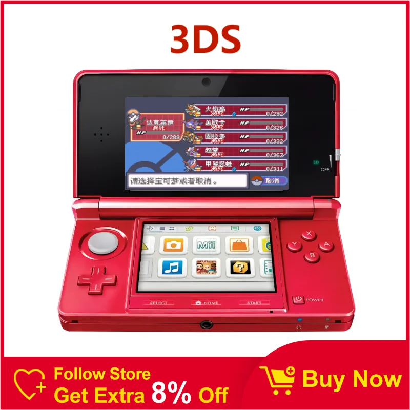 Originale Usato Console Per 3Ds 3 Ds Giocare Direttamente Sbloccato New3Dsxl