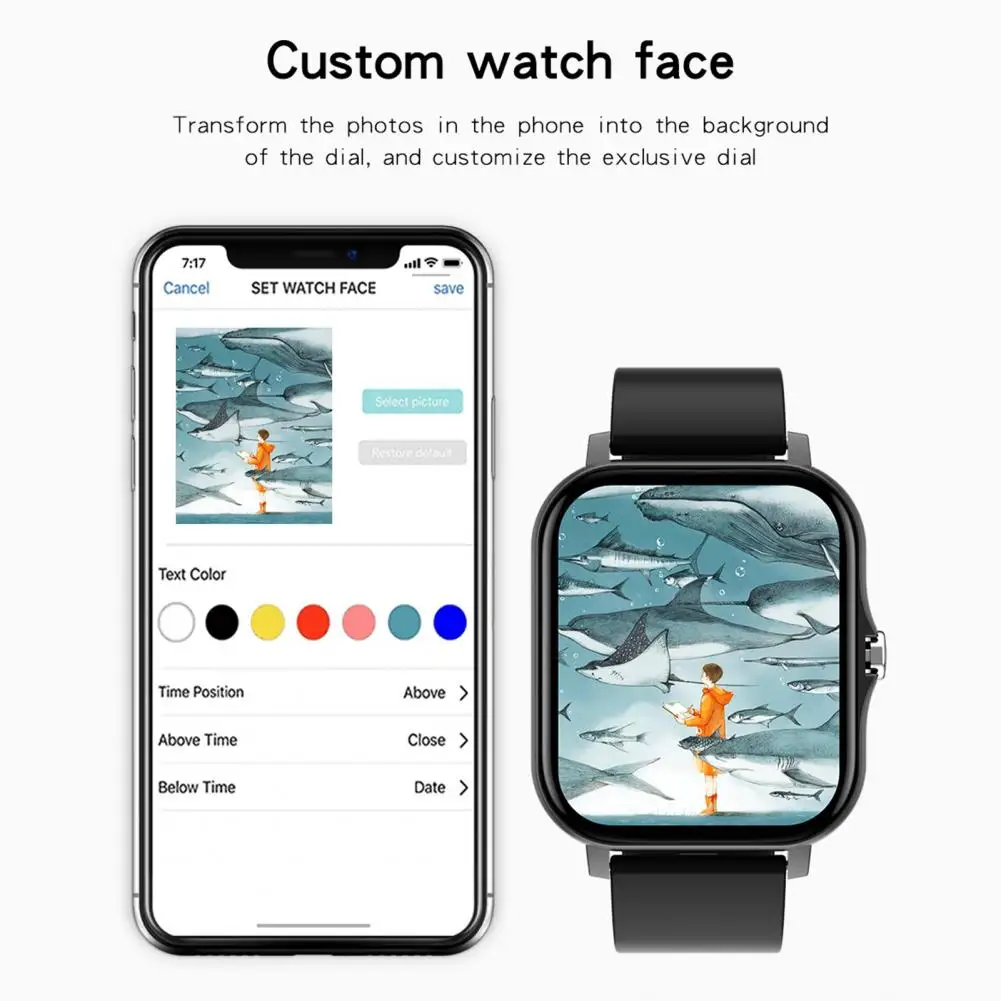 Smart Watch 8 Ultra Apple Watch Ultra Iwo Watch Ultra Nfc Smartwatch Series 8 Bluetooth Call Orologio Fitness Wireless Da 1.69 Pollici