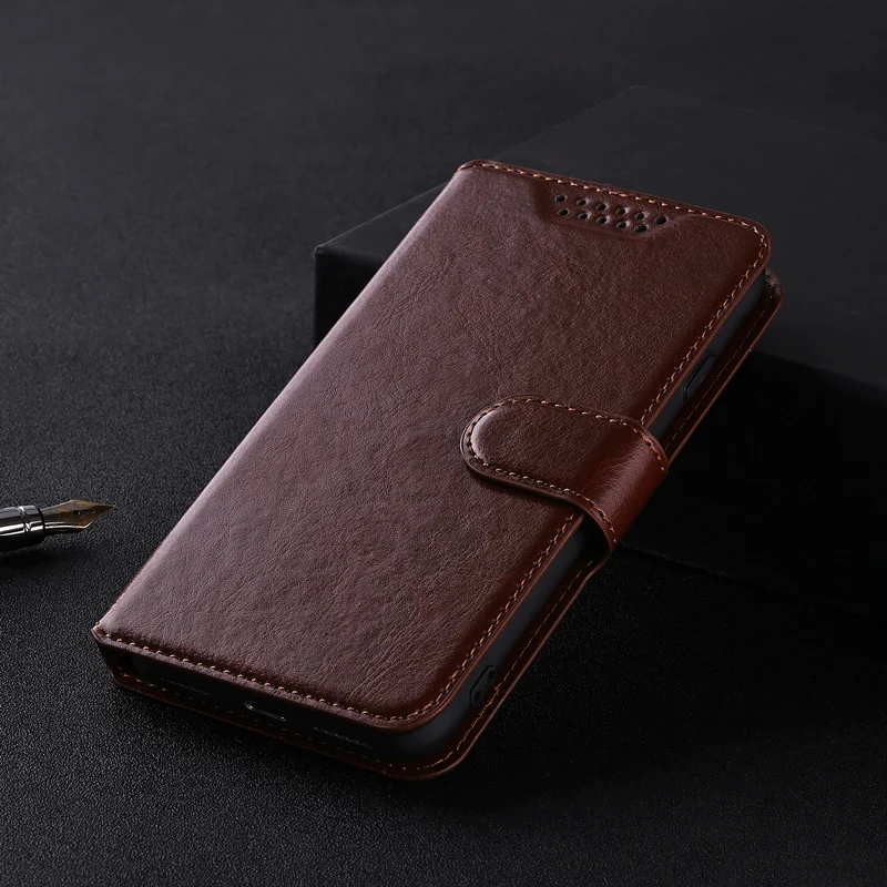 Custodia Protettiva In Pelle Flip Per Lg G2 G3 Mini G4 G5 Magna G4C K5 K7 K8 K10 Cover Phone Case