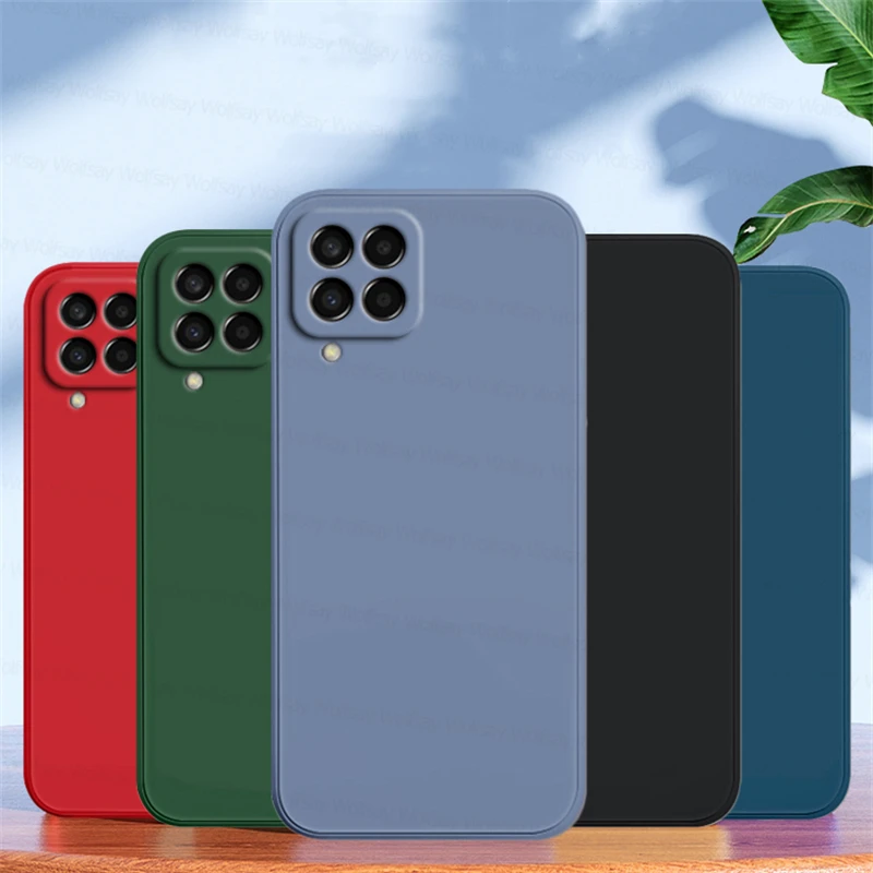 Per Samsung Galaxy M33 5G Custodia Samsung Galaxy M13 M23 M33 M53 5G Cover Custodia Antiurto In Silicone Liquido Tpu Samsung M33 5G
